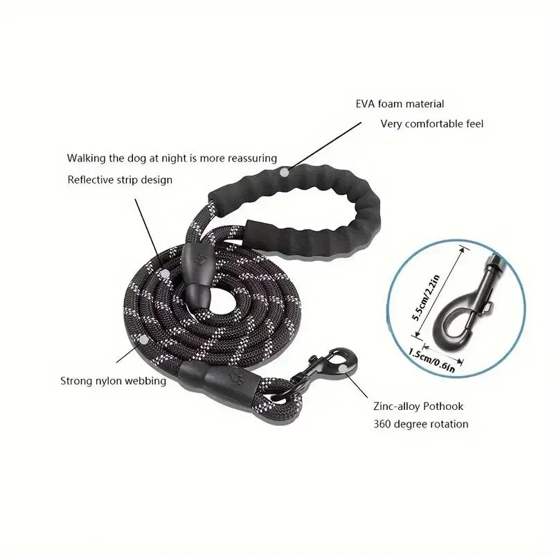 HappyMax Reflective Dog Leash