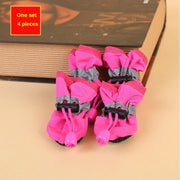 HappyMax Rain Boots for Small Dogs (Set of 4)