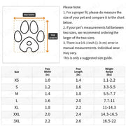 HappyMax Rain Boots for Small Dogs (Set of 4)